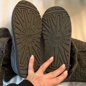 Ugg boots, sweater material